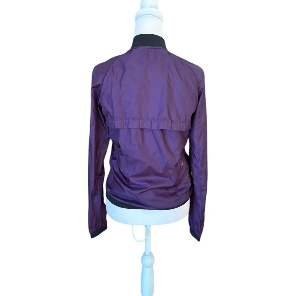 Nike Sphere Dri Fit Running Bomber Jacket Womens Size Small Purple